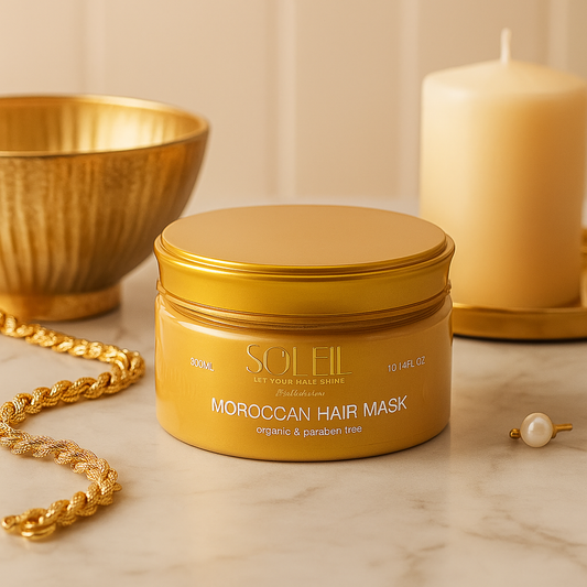 Mascarilla capilar con Moroccan & Oro - Soleil