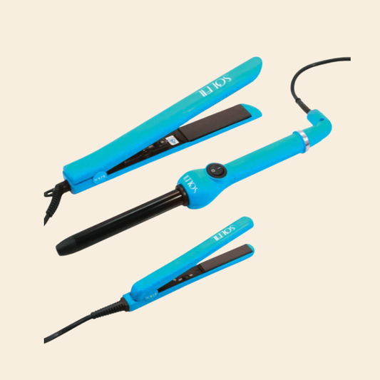 Set Completo de Estilización Soleil: Plancha, Rizador y Mini Plancha