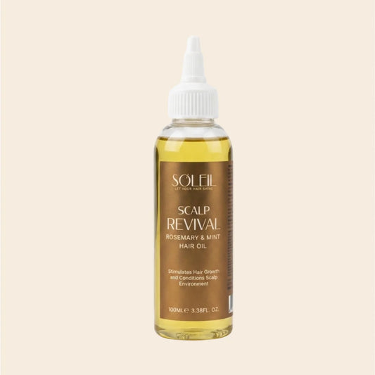 Aceite de Romero y Menta para Cabello y Cuero Cabelludo – Soleil Scalp Revival